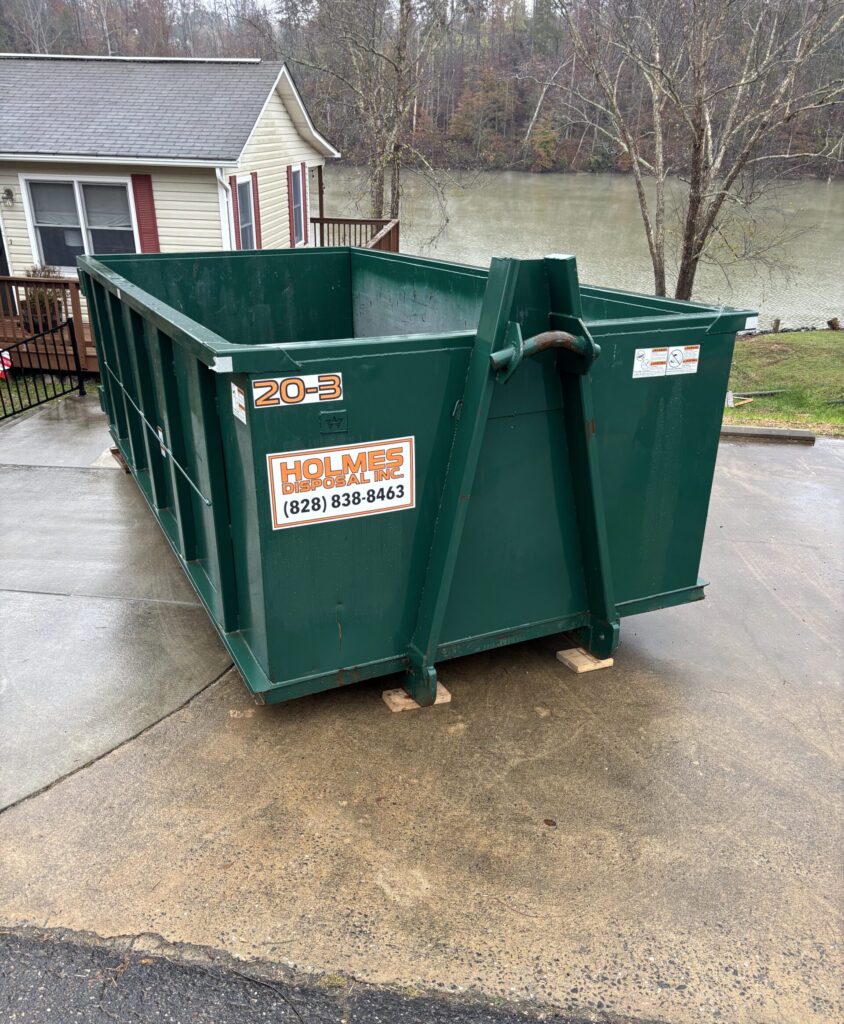 dumpster rental company in morganton nc