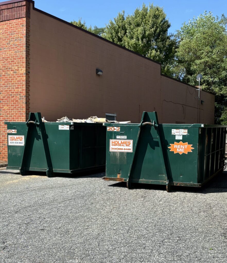dumpster rental company in morganton nc