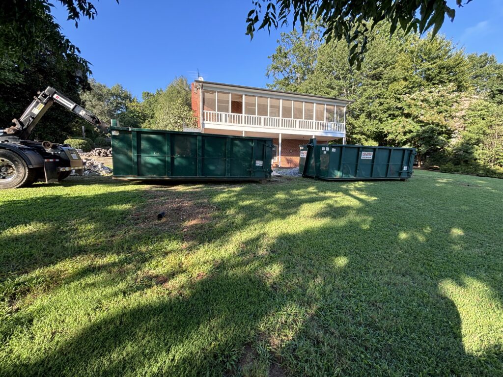 dumpster rental services lenoir nc